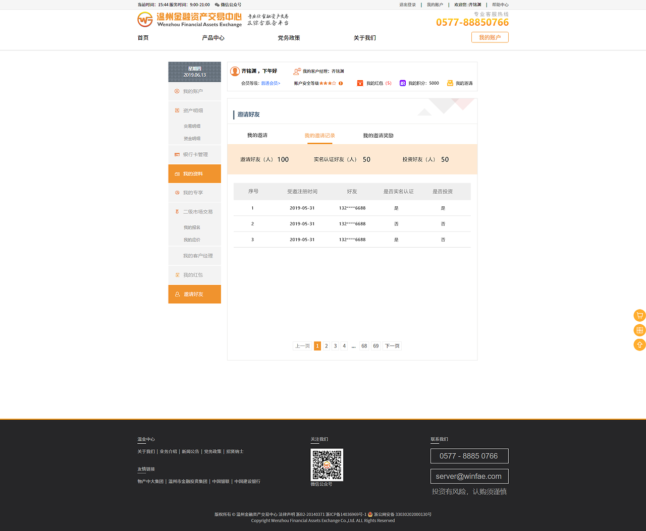 溫州金融交易中心網(wǎng)頁設(shè)計 專業(yè)性與用戶體驗的完美融合